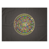 Maya-Kalender - Farbe Tischdecke (Vorderseite (Horizontal))