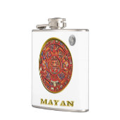 Maya-Kalender Flachmann (Links)