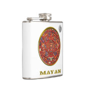 Maya-Kalender Flachmann (Rechts)