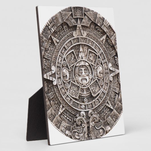 Maya-Kalender Fotoplatte (Seite)