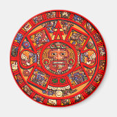 Maya-Kalender Magnet (Vorne)