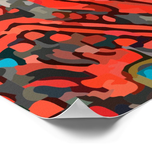 Maya-Kalender Poster (Ecke)