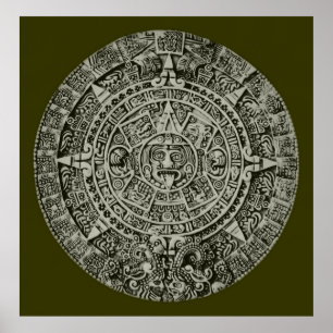 Maya-Kalender Poster