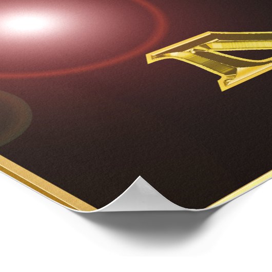 Maya-Kalender Poster (Ecke)