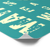 Maya-Kalender Poster (Ecke)