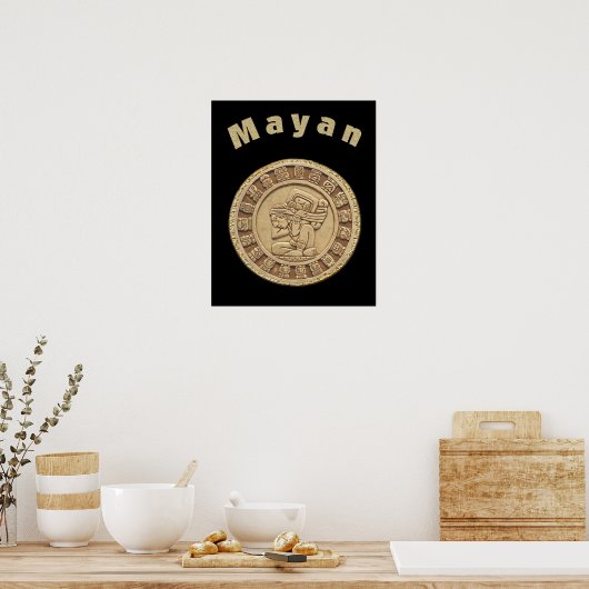 Maya-Kalender Poster (Küche)