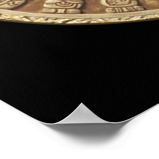 Maya-Kalender Poster (Ecke)