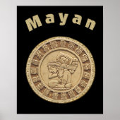 Maya-Kalender Poster (Vorne)