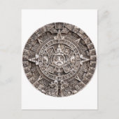 Maya-Kalender Postkarte (Vorderseite)