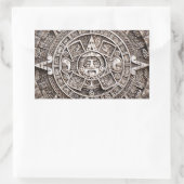 Maya-Kalender Rechteckiger Aufkleber (Tasche)