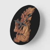 Maya-Kalender Runde Wanduhr (Winkel)