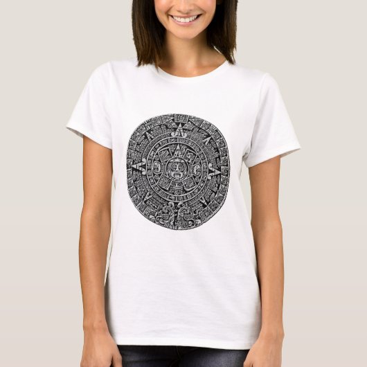 Maya-Kalender T-Shirt (Vorderseite)