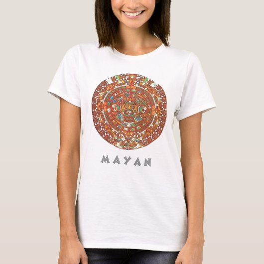 Maya-Kalender T-Shirt (Vorderseite)