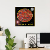 Maya-Kalenderposter Poster (Heimbüro)