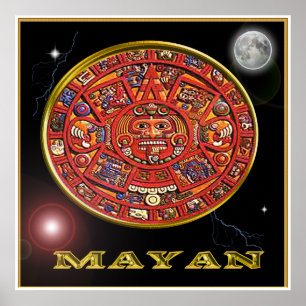 Maya-Kalenderposter Poster