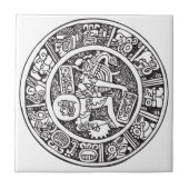 Maya-Kreis, mexikanische Hieroglyph(Maya) Fliese (Vorderseite)