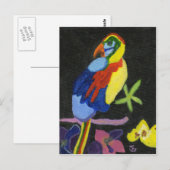 Maya Macaw Postkarte (Vorne/Hinten)