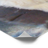 Maya mit Leaf Print Poster (Ecke)