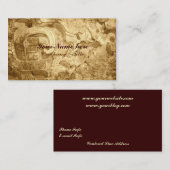 Maya-Motiv Visitenkarte (Vorne/Hinten)