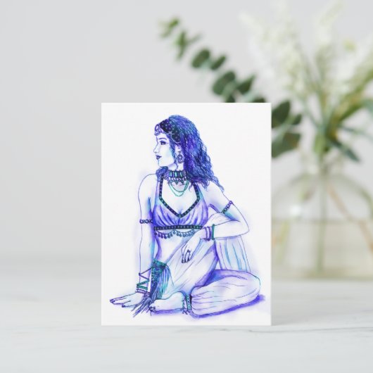 Maya Postcard Postkarte (Stehend Vorderseite)