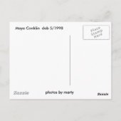 Maya Postcard Postkarte (Rückseite)