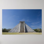 Maya Pyramide, Morgen im März Poster (Vorne)