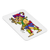 Maya Regen Gott Chac Magnet (Rechte Seite)