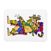 Maya Regen Gott Chac Magnet (Horizontal)