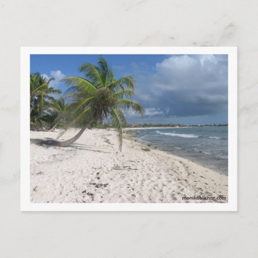 Maya Riviera Postkarte (Vorderseite)