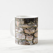 Maya-Ruinen-Wand Kaffeetasse (Vorderseite Links)