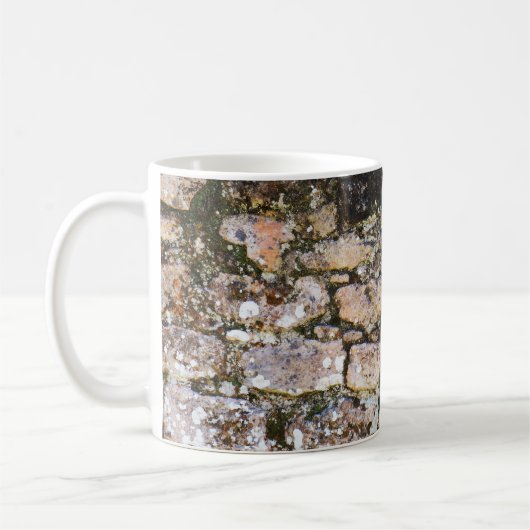 Maya-Ruinen-Wand Kaffeetasse (Links)
