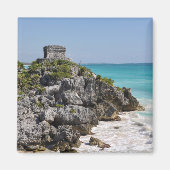 Maya Ruins in Tulum Mexiko Magnet (Vorne)