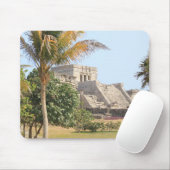Maya Ruins Tulum, Tulum Ruins Mexiko Mousepad (Mit Mouse)
