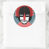 MAYA RUNDER AUFKLEBER (Tasche)