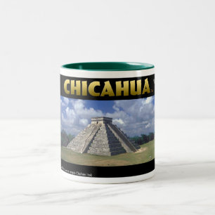 Maya-Schlangen-Gott "KUKULKAN " Zweifarbige Tasse
