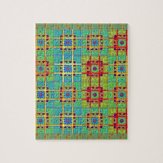 Maya-Stammesmuster.jpg Puzzle (Vertikal)