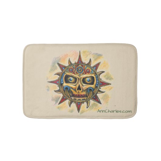 Maya Sun Bath Mat von Ann Charles Badematte (Vorderseite)
