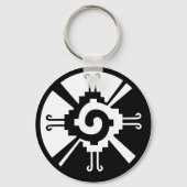 maya Symbol Glyph zentralamerikanische Zivilisatio Schlüsselanhänger (Vorderseite)