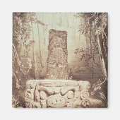 Maya-Tempel Magnet (Vorne)