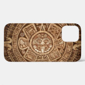 Maya Tribal Pagan: Ziertextur Case-Mate iPhone Hülle (Rückseite (Horizontal))