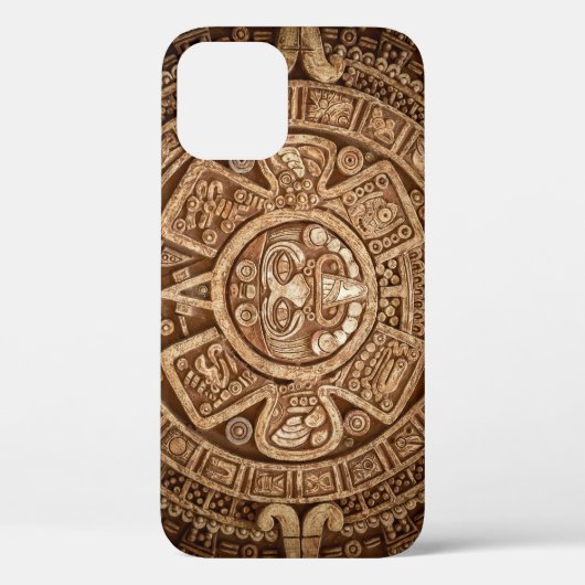 Maya Tribal Pagan: Ziertextur Case-Mate iPhone Hülle (Rückseite)