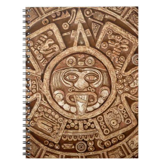 Maya Tribal Pagan: Ziertextur Notizblock (Vorderseite)