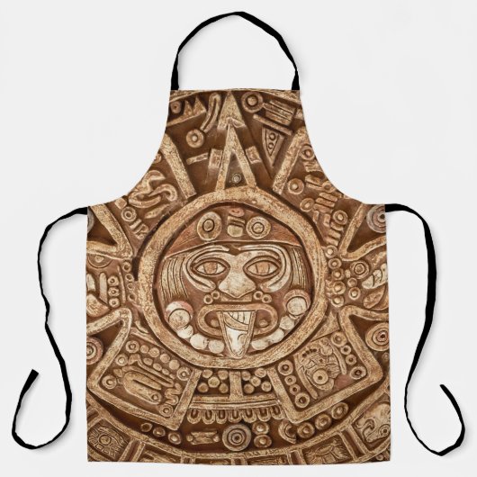 Maya Tribal Pagan: Ziertextur Schürze (Vorderseite)
