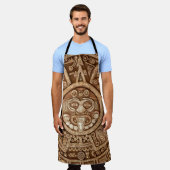 Maya Tribal Pagan: Ziertextur Schürze (Getragen)