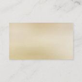 Maya- und aztekisches Glyphsgold Visitenkarte (Rückseite)