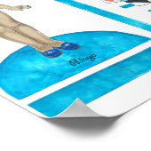 Maya und Roxie Paper Doll Set - Play oder Display Poster (Ecke)