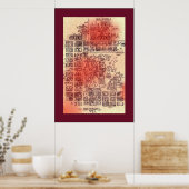 Maya Wall Art Poster (Küche)