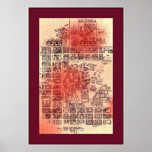 Maya Wall Art Poster (Vorne)