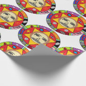 Maya Warping Papier Geschenkpapier (Ecke)