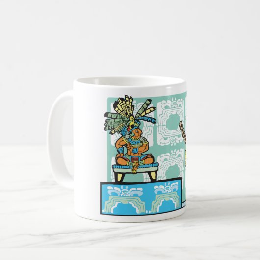 Maya Warrior and King Kaffeetasse (Vorderseite Links)
